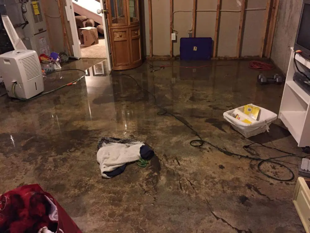 Restoration equipment on an Apopka job